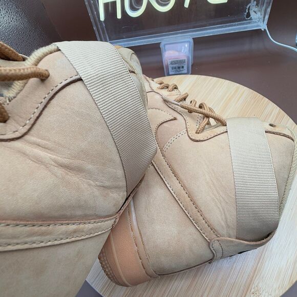 Nike Air Force 1 High Wheat/Flax Men’s Sz 8US - Picture 12 of 12